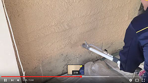 Видеообзор штукатурных станций на YouTube